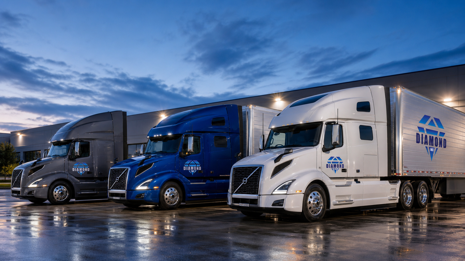 Diamond Inc. branded next-generation Volvo VNL 860 fleet